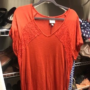 Xl Knox rose top
